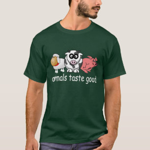 Djursmakbra - bakgrundsfärg som kan ändras tee shirt