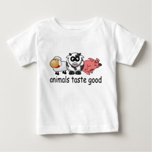 Djursmakbra - rolig köttEatersdesign Tee