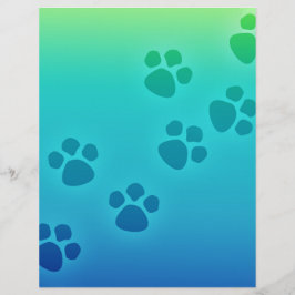 Djurspår för utskrift av matrisfack