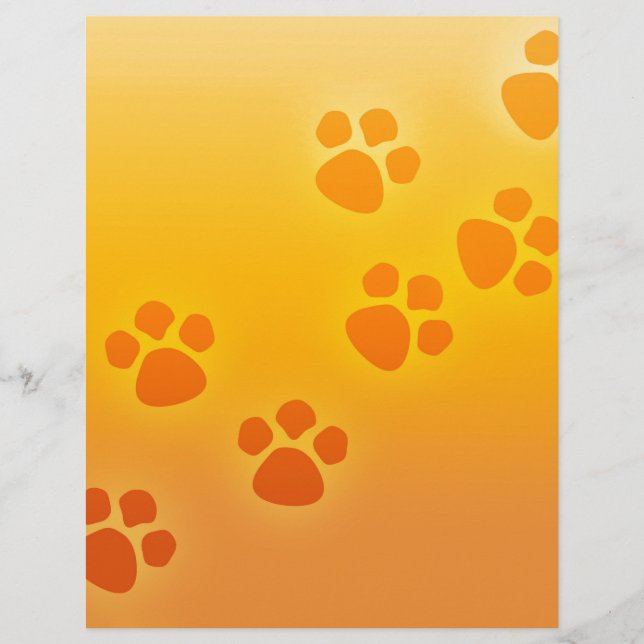 Djurspår för utskrift av matrisfack (Framsida)