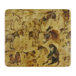 Djurstudier: Donkey, apa, katter och Hundar