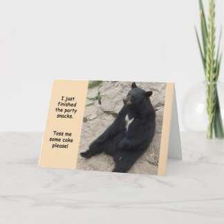 djurt födelsedagkort för party kort