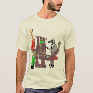 Djurt tryck t-shirt
