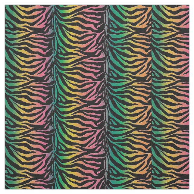 Djurt trycktyg för Psychedelic stads- djungel Tyg (Provkarta)