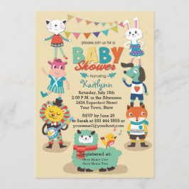 Djurtarmar firar inbjudan till babyskor