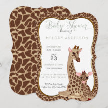 Djurtema för spädbarn i Mamma och Baby i giraffe