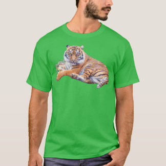 Djurtigrar vilda djur t shirt