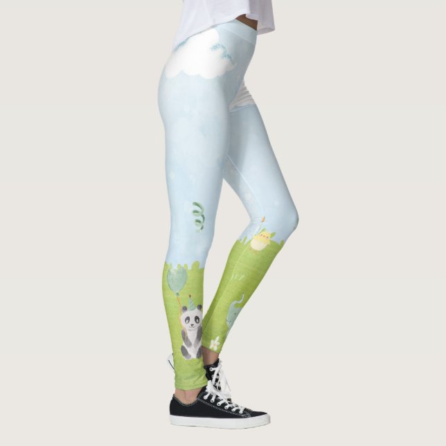 djurträdgård leggings (Höger)