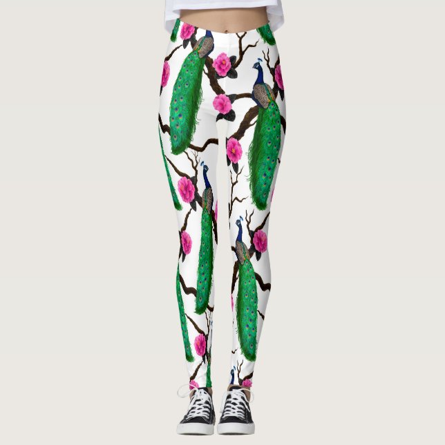 Djurträdgård Leggings (Framsida)