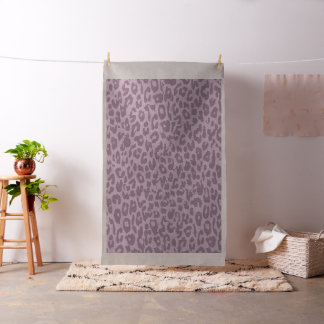 Djurtryck av leopard nr 6 tyg