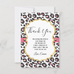 Djurtryck, djurtryck, leopard, cheetah tack kort