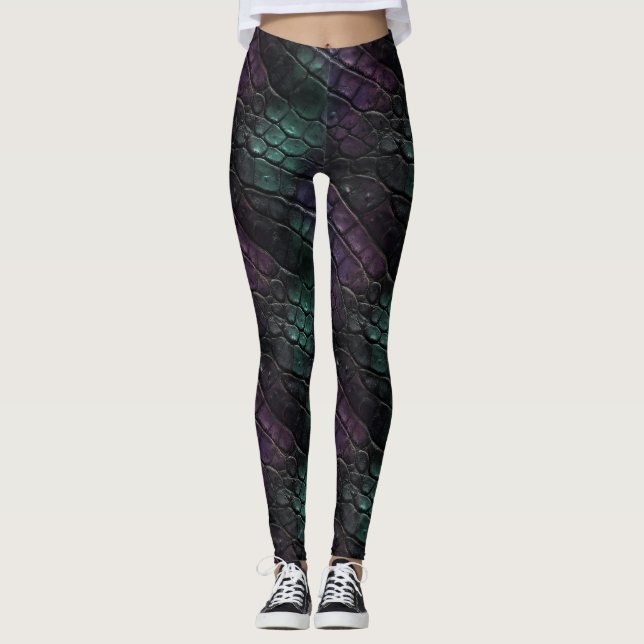 Djurtryck Inspirerade Bröllopsgåvor  Gym Leggings (Framsida)