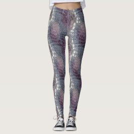 Djurtryck Kronblad Brudtjänst Liten Leggings