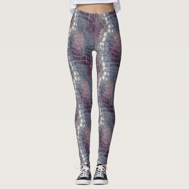 Djurtryck Kronblad Brudtjänst  Liten Leggings (Framsida)