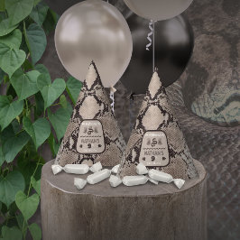 Djurtryck Orm Beige Födelsedag