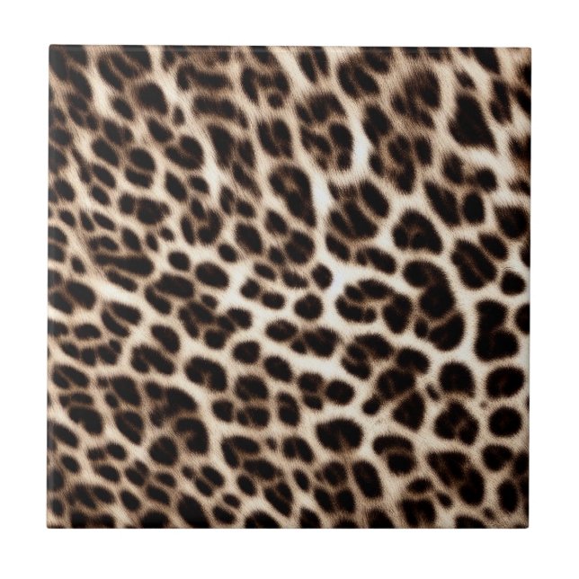 djurtryck struktur päls skin cheetah leopard patt kakelplatta (Framsidan)