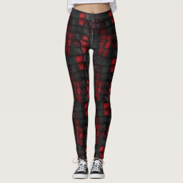 Djurtryck Tema Damkläder Träning Leggings
