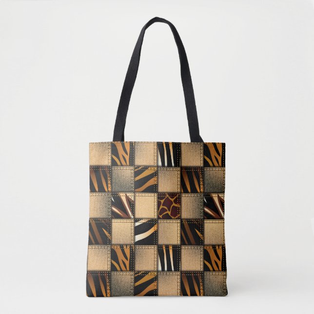 Djurtryck Totebag Tygkasse (Framsida)