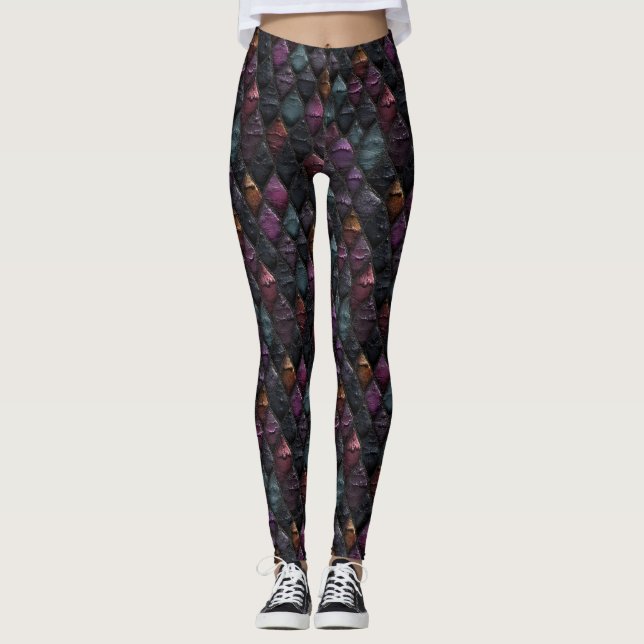 Djurtrycktema Brudtjänst  Gymbyxor Leggings (Framsida)