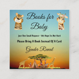 Djurutrymmeskort för afrikansk Gender Tilläggskort