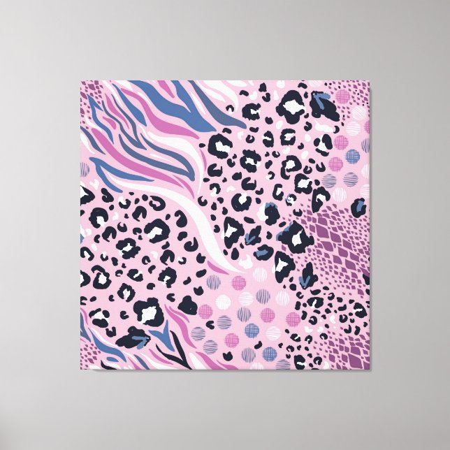 Djurutskrift Canvastryck (Framsida)