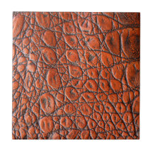 Djurutskrift Faux Alligator