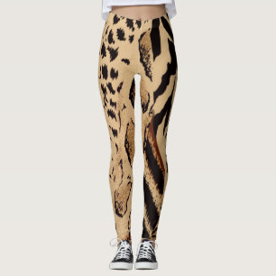 Djurutskrift Leggings