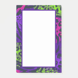 Djurutskrift Post-it Block