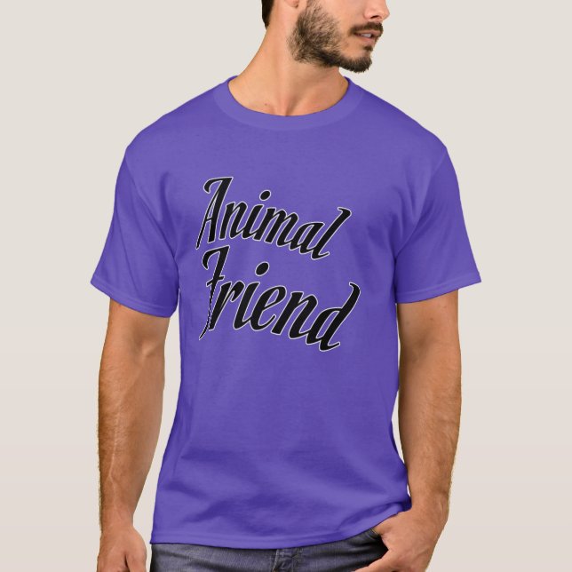 Djurvän pojke t shirt (Framsida)