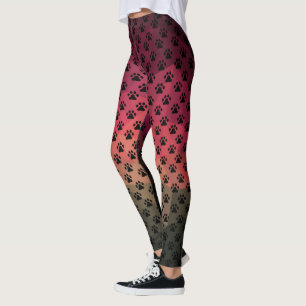 Djurvänlig utformning, hund/katt tass leggings