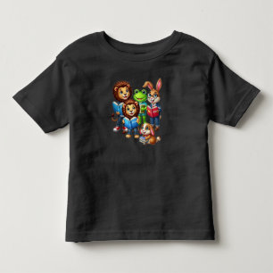 Djurvänner och Bokar för små lärare T Shirt