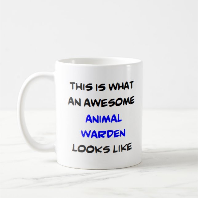 Djurvärmare, fantastisk kaffemugg (Vänster)