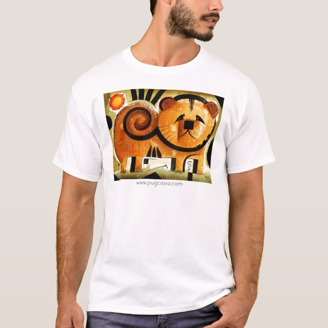 dk_2005aug8m skjorta för www.pugcasso.com CHowCHow Tee Shirt (Framsida)