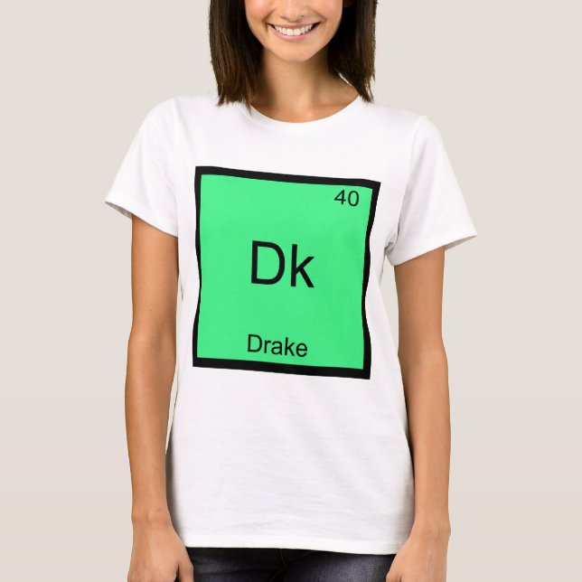 Dk - Drake nuny Chemistry Inslag Symbol T-Shirt (Framsida)