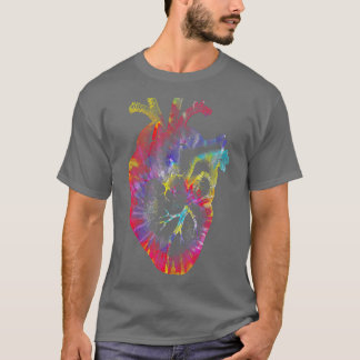 dk Dye Anatomical Heart Valentines day Anatomy Lov T Shirt