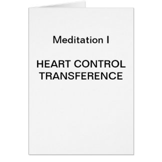 DK Meditation Series: Meditation I - CARD Hälsningskort