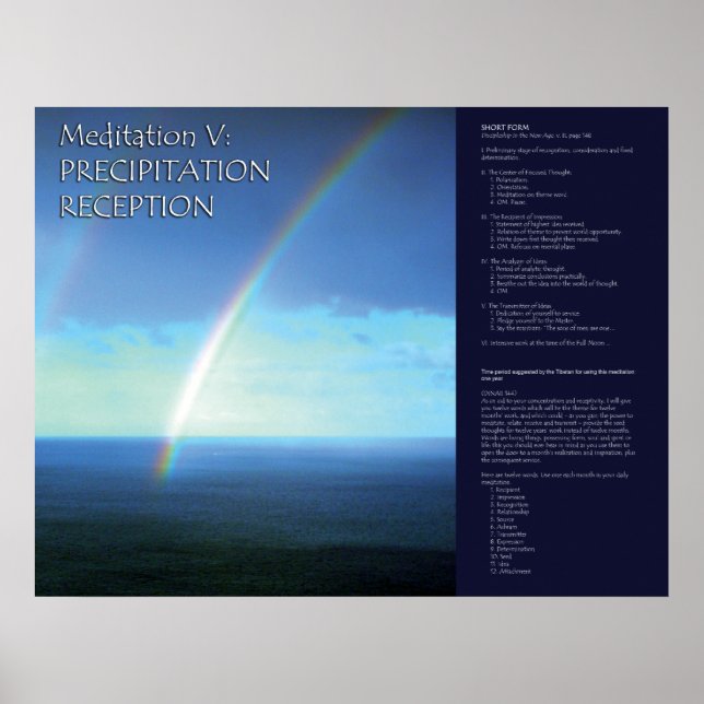 DK Meditation Series: Meditation V Poster (Framsidan)