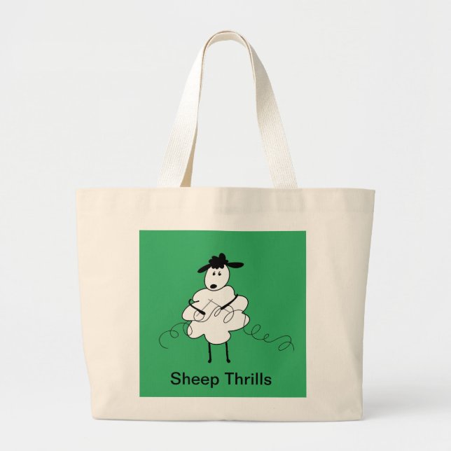 DKG Jumbo Tote Jumbo Tygkasse (Framsidan)