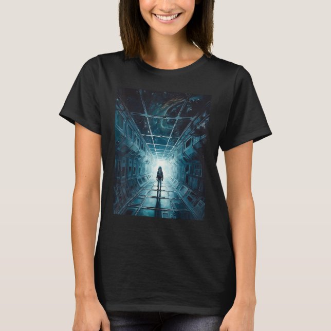 DKH138 Sci fi Graphic  Sweet Void Bliss T Shirt (Framsida)