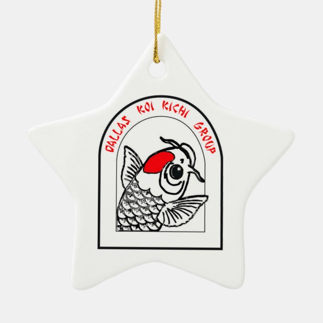 Dkk-stjärnaprydnad Julgransprydnad Keramik (Framsidan)