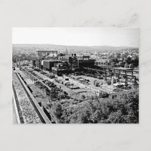 DL & W RR Foundry Scranton Pa. vykort
