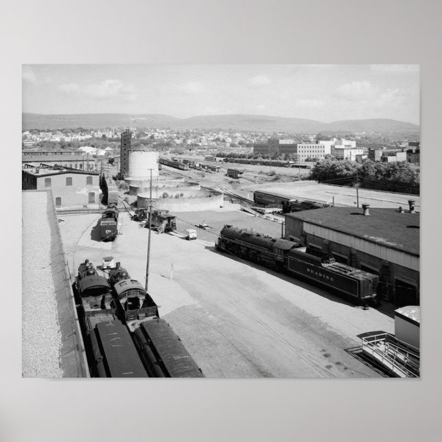 DL & W RR Scranton Pa. Poster (Framsidan)