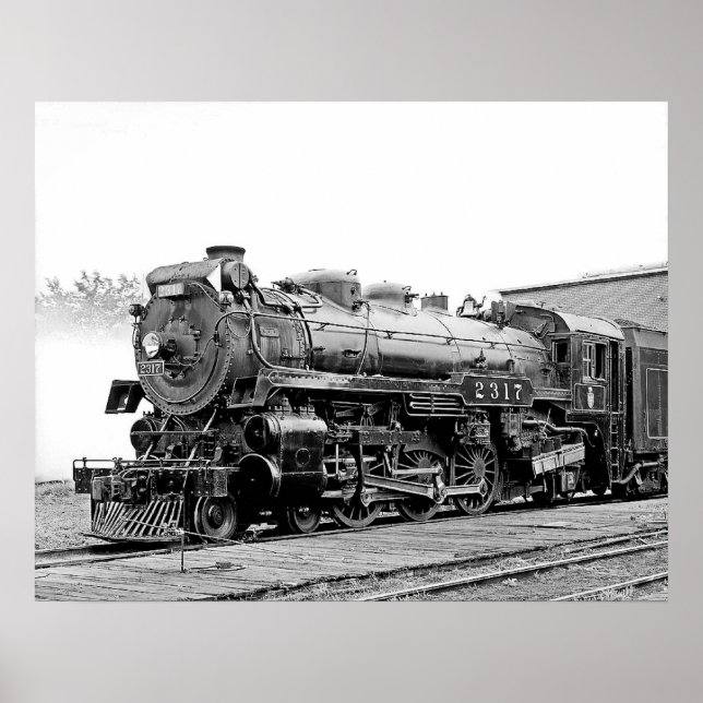 DL & W RR Scranton Pa. Skriv Poster (Framsidan)