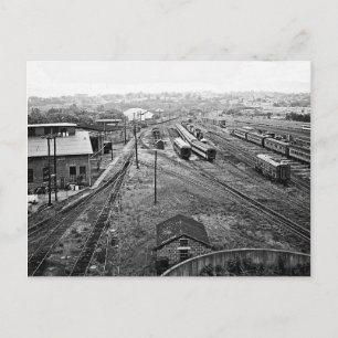 DL & W RR Scranton Pa. vykort