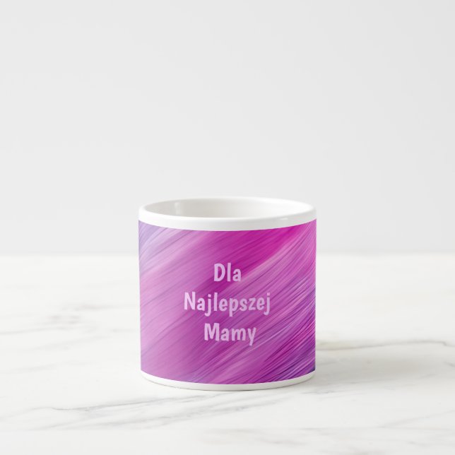 Dla Najlepszej Mamy – Pastelowa Akwarela Espressomugg (Framsidan)