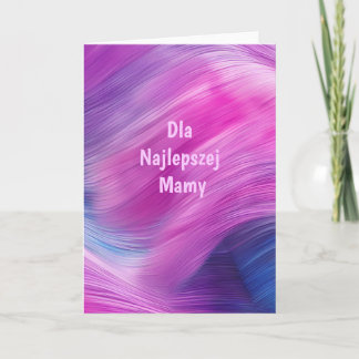 Dla Najlepszej Mamy – Pastelowa Akwarela Kort