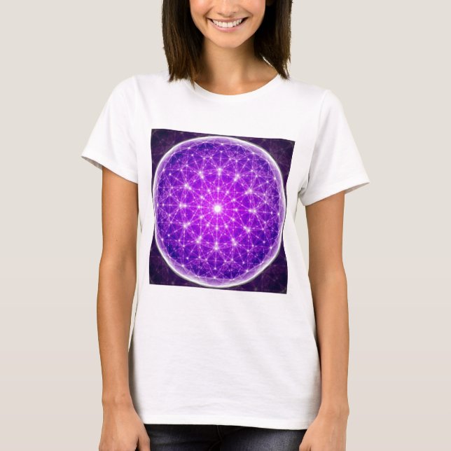 D'Light full Mandala T Shirt (Framsida)