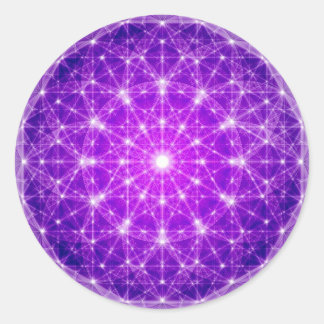 D'Light Fullt Mandala Runt Klistermärke