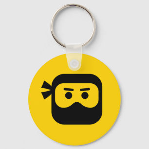 DLive Ninja logotyp Keychain Nyckelring