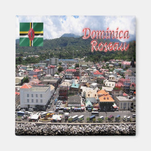 DM - Dominica - Roseau - Cuise Bilder Magnet